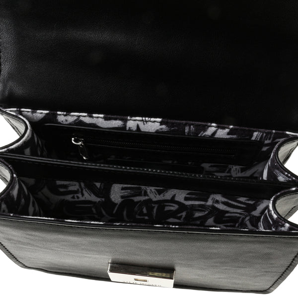 BCONCERT BLACK/SILVER CROSSBODY BAG