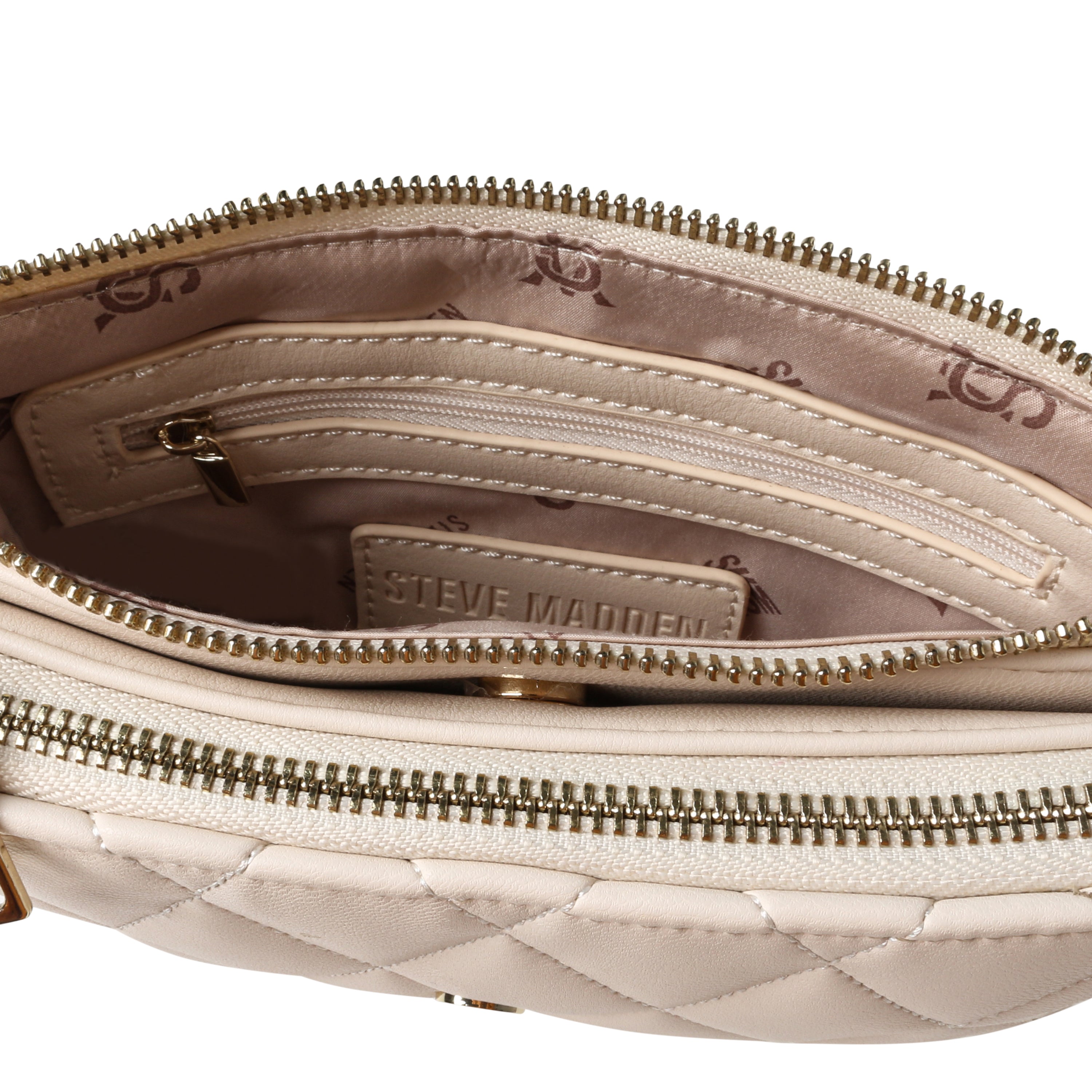 BDOLE BONE/GOLD CROSSBODY BAG- Hover Image