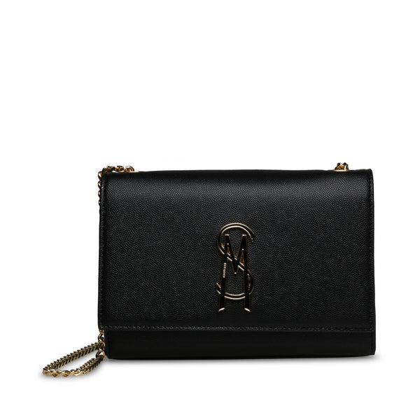 BRAMONE BLACK/GOLD CROSSBODY BAG