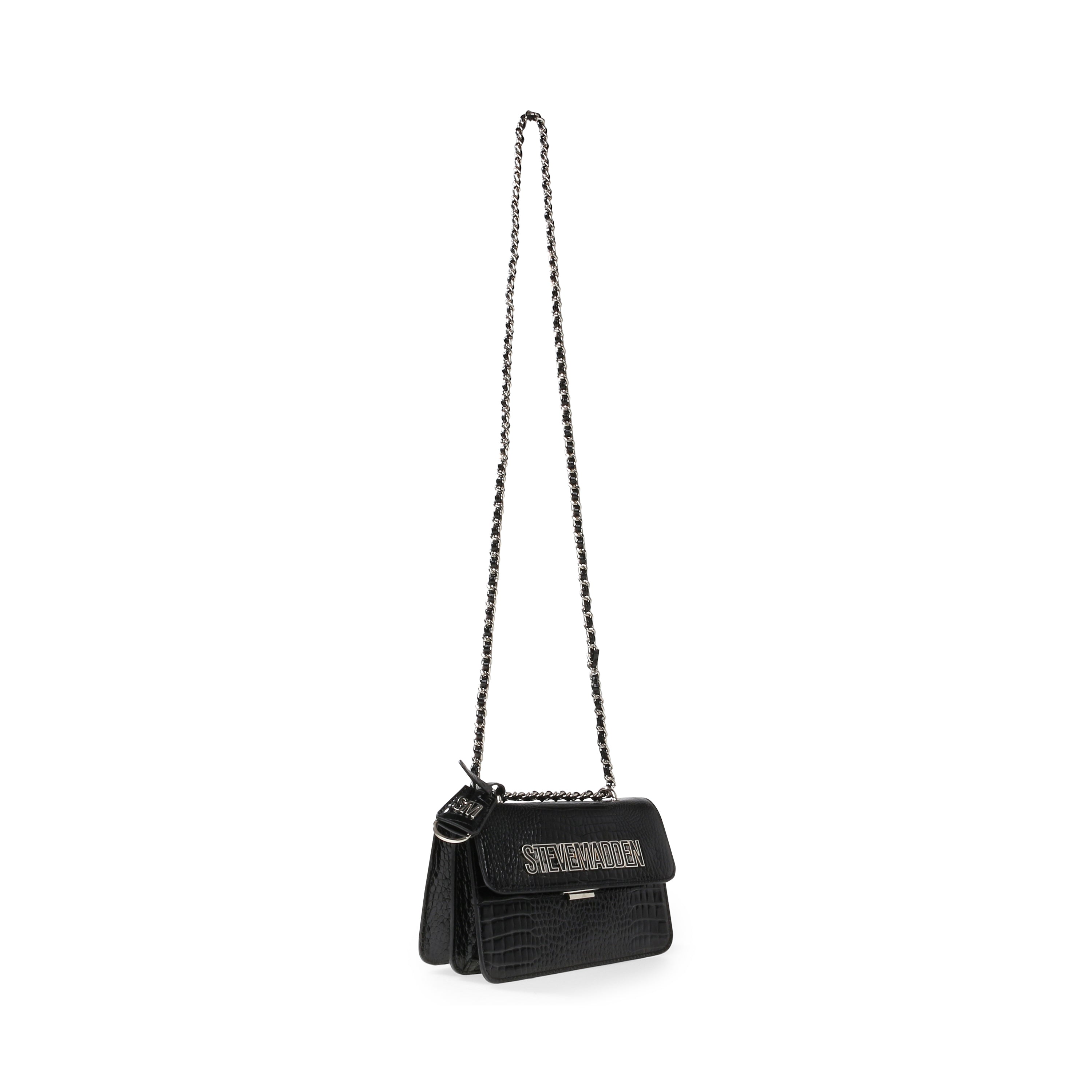 BSTAKESC BLACK CROSSBODY BAG- Hover Image