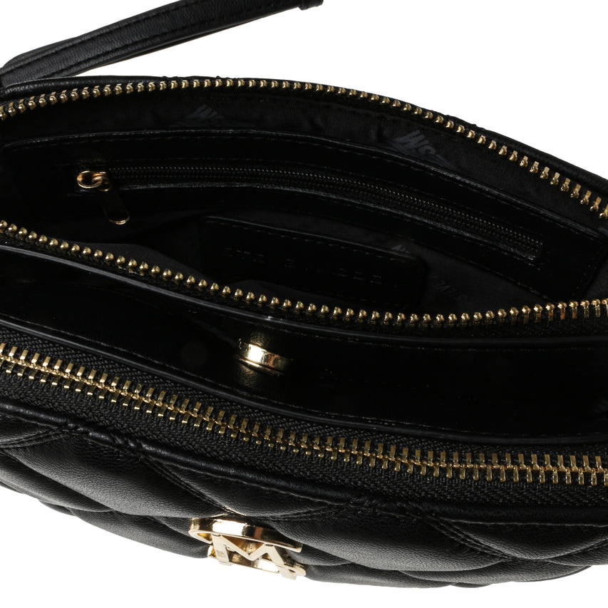 BMARVI-S BLACK/GOLD CROSSBODY BAG