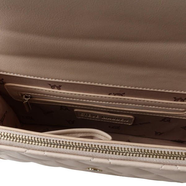 BDIABLO BONE/GOLD SHOULDER BAG