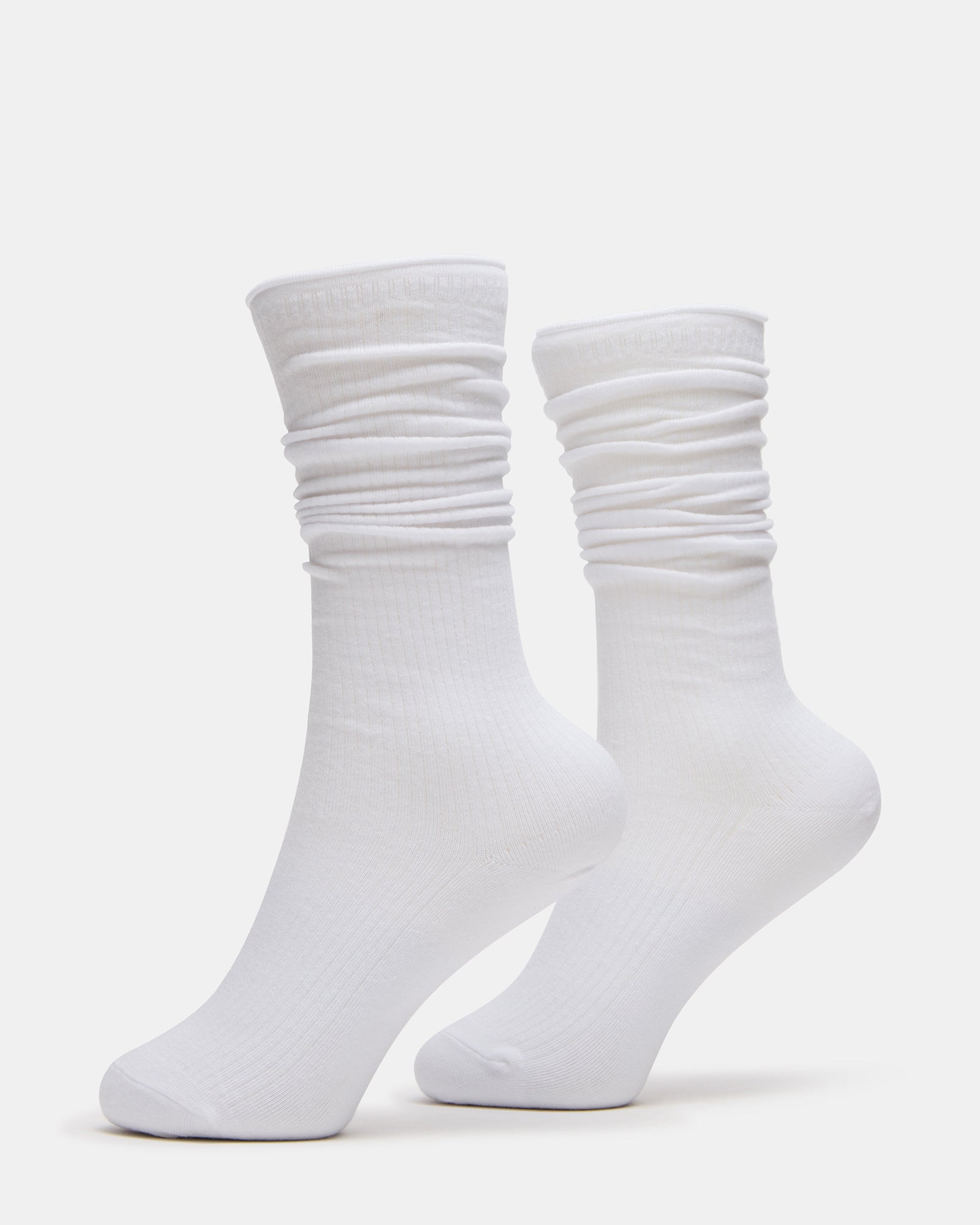 SLAC2116 WHITE SOCKS - view 3
