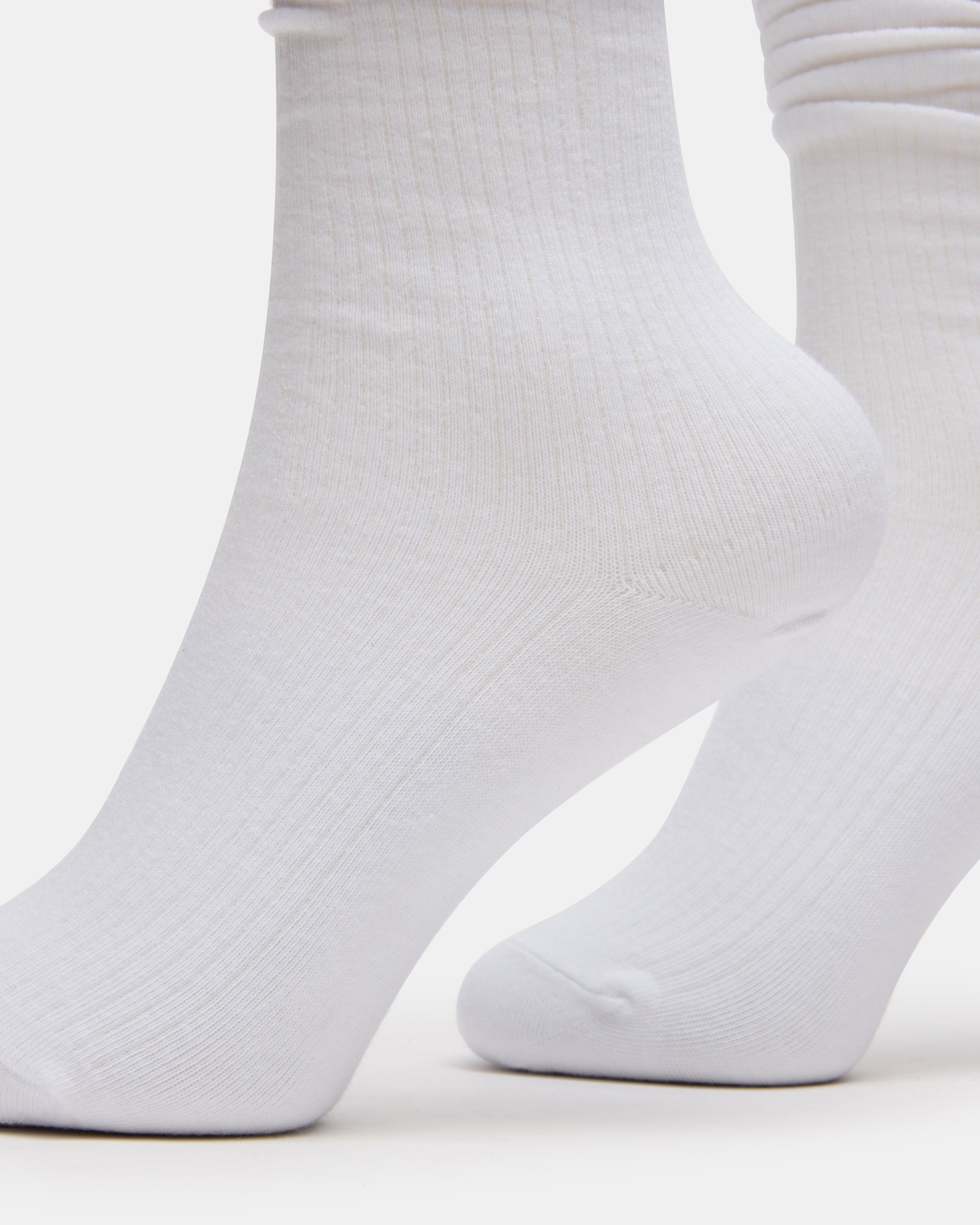 SLAC2116 WHITE SOCKS - view 4