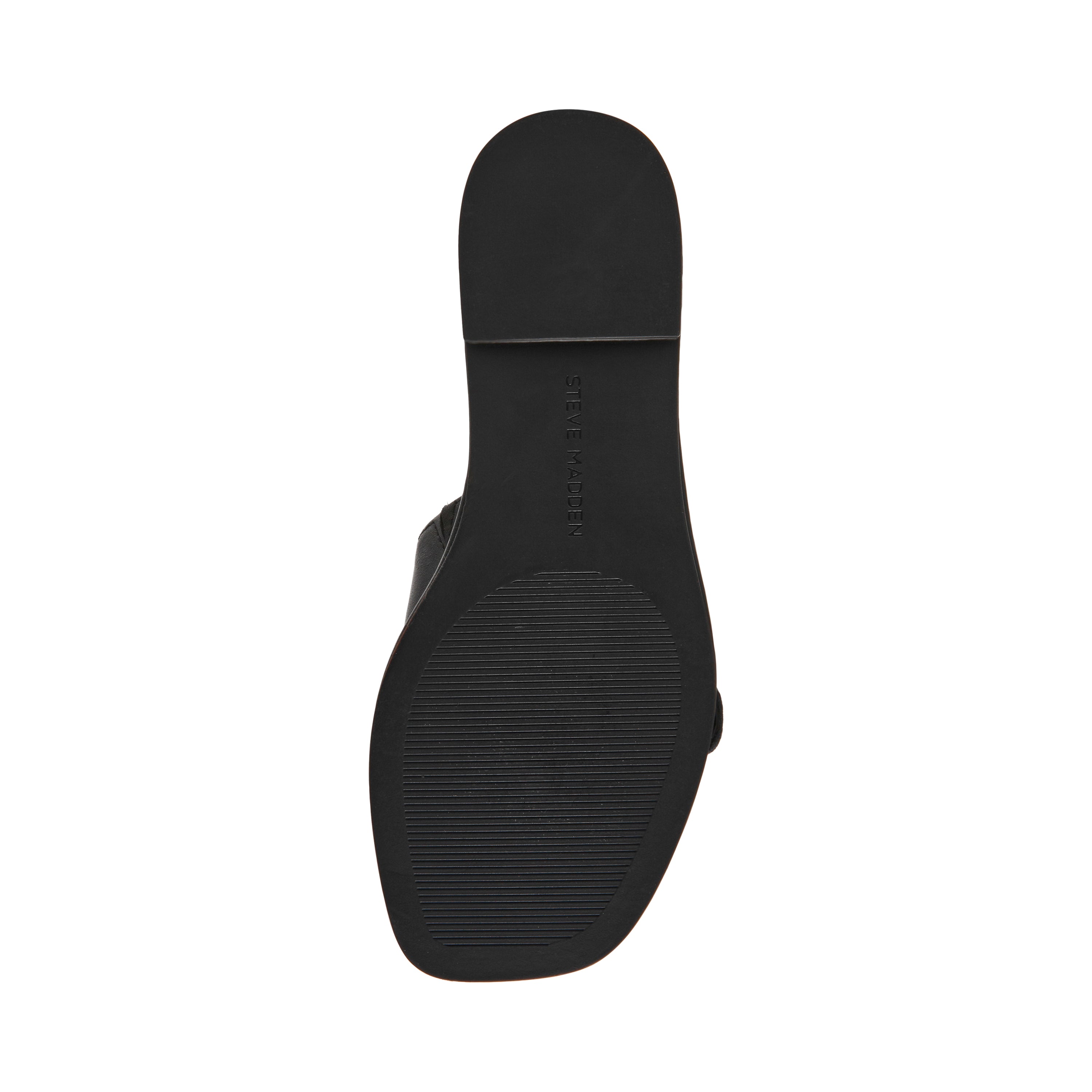 ABIGAYLE BLACK LEATHER SANDALS - view 6