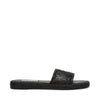 AESHA BLACK MESH SANDAL