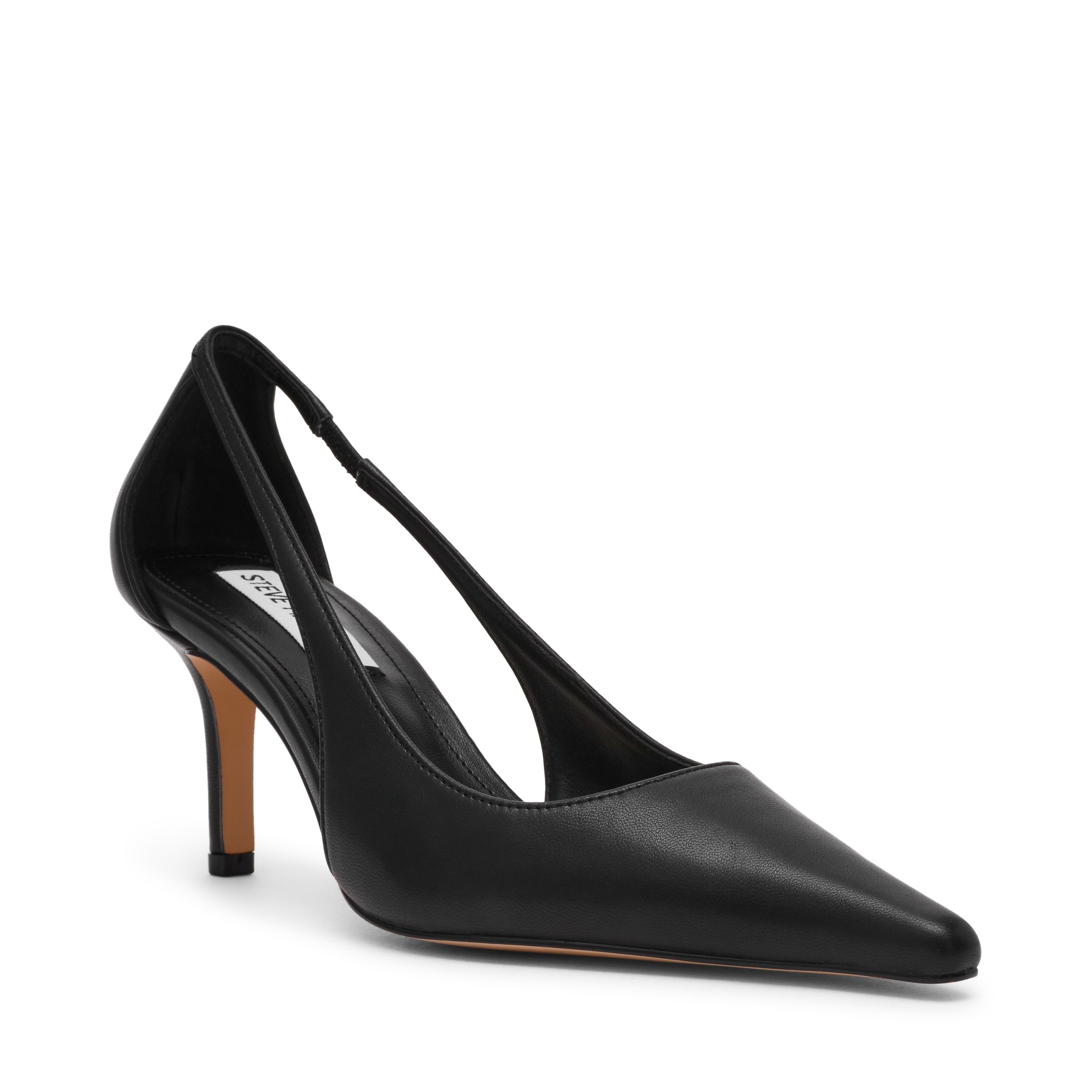 ALTRA BLACK LEATHER HEELS