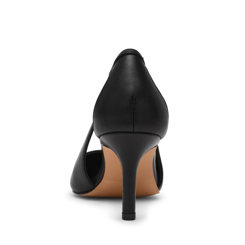 ALTRA BLACK LEATHER HEELS