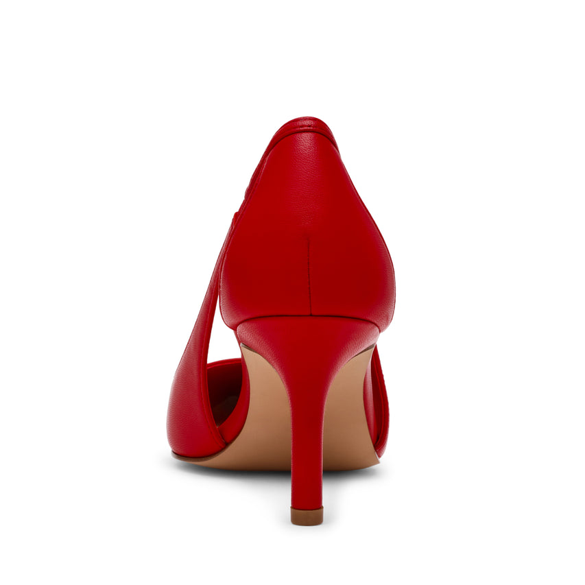 ALTRA RED LEATHER HEELS