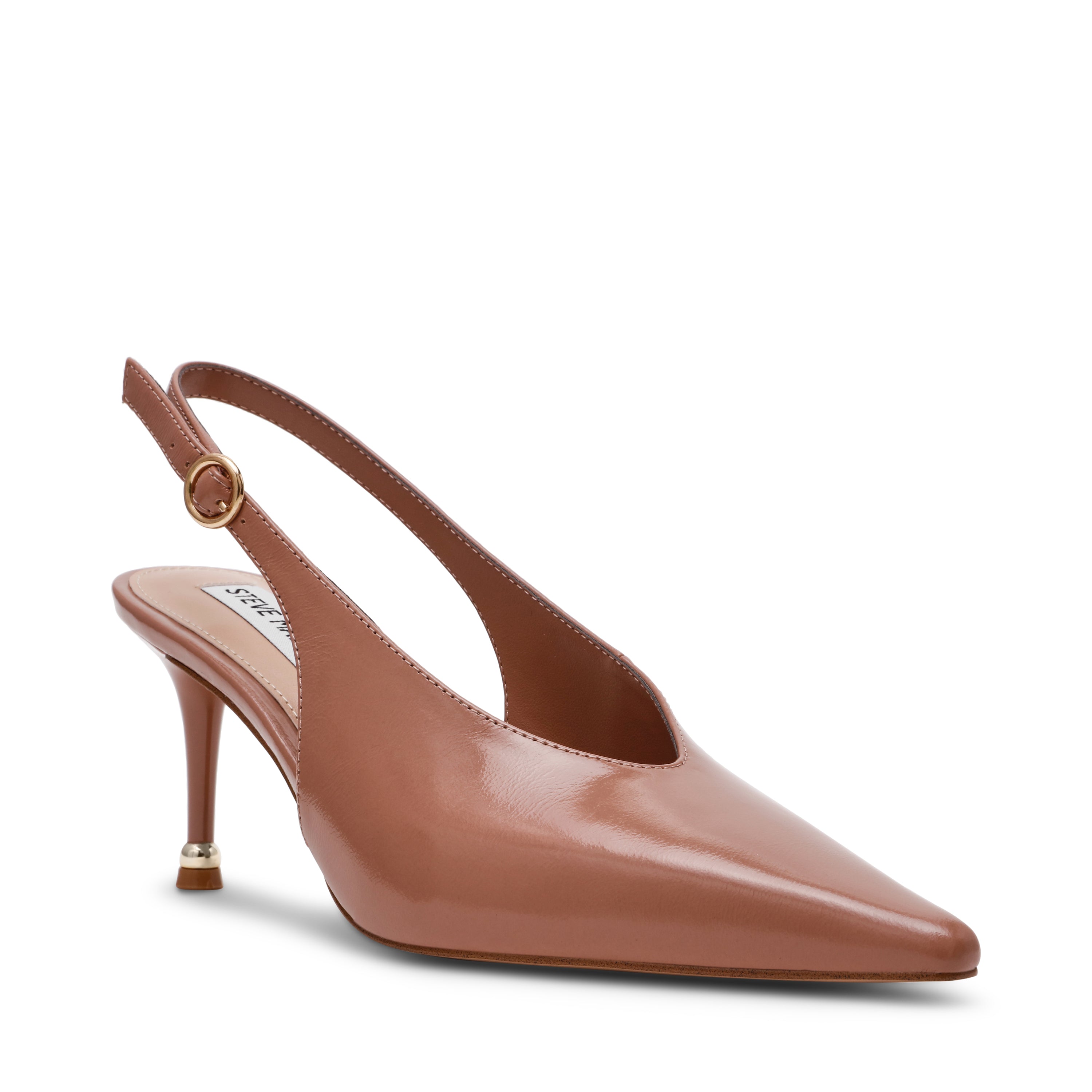 ARCHWAY MOCHA LEATHER HEELS - view 2