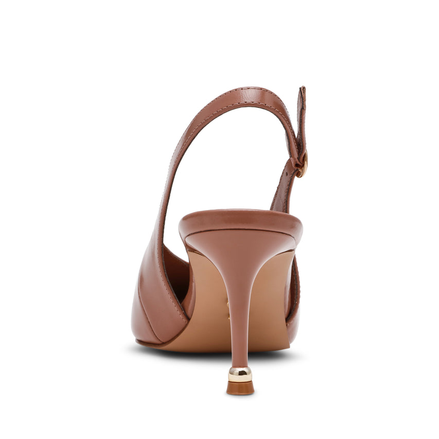 ARCHWAY MOCHA LEATHER HEELS - view 4