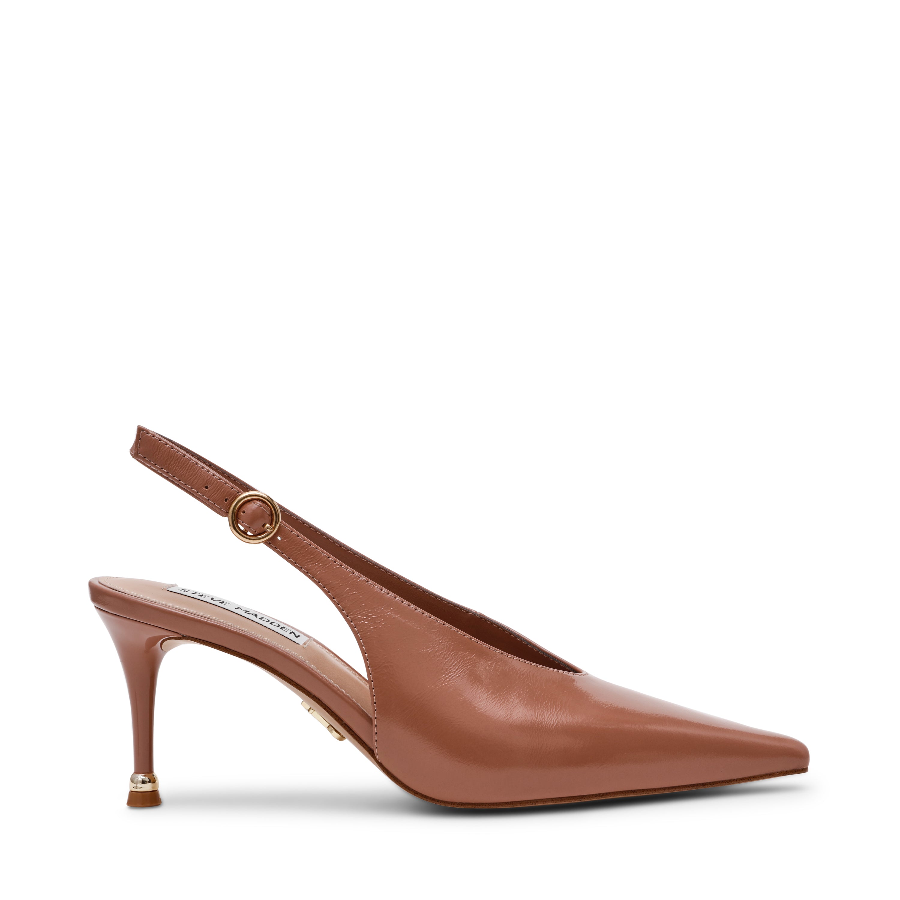 ARCHWAY MOCHA LEATHER HEELS