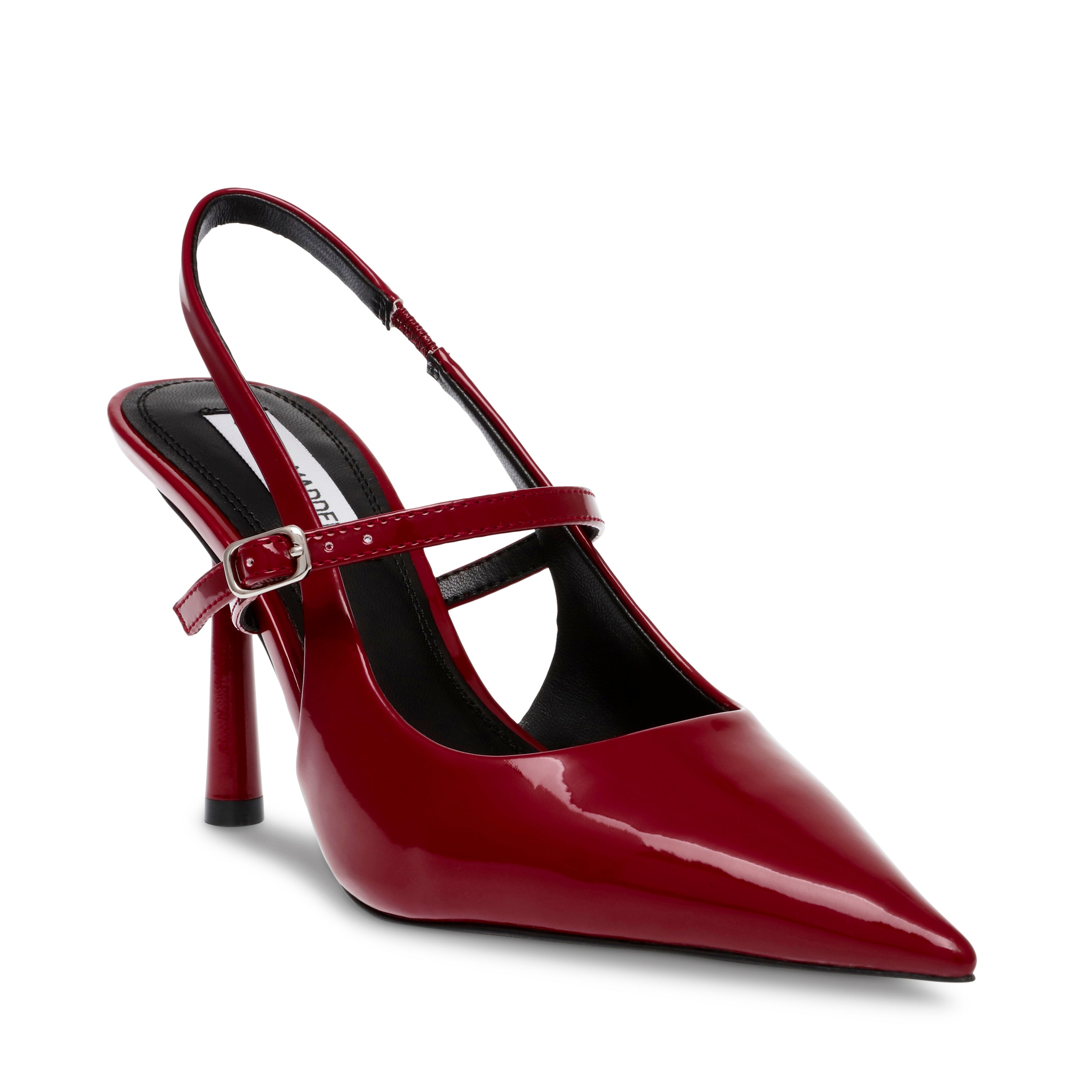 ARMOUR TIBETAN RED PATENT HEELS- Hover Image