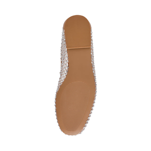 AUDEN TAN MESH FLATS