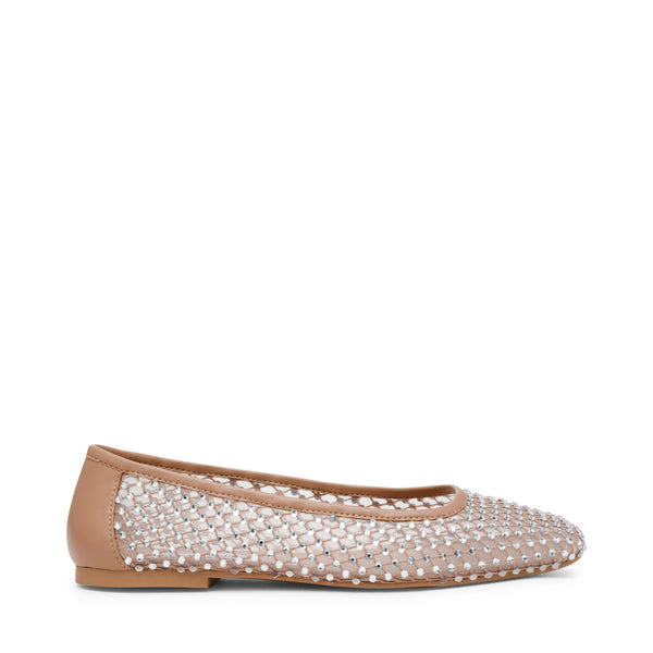 AUDEN TAN MESH FLATS