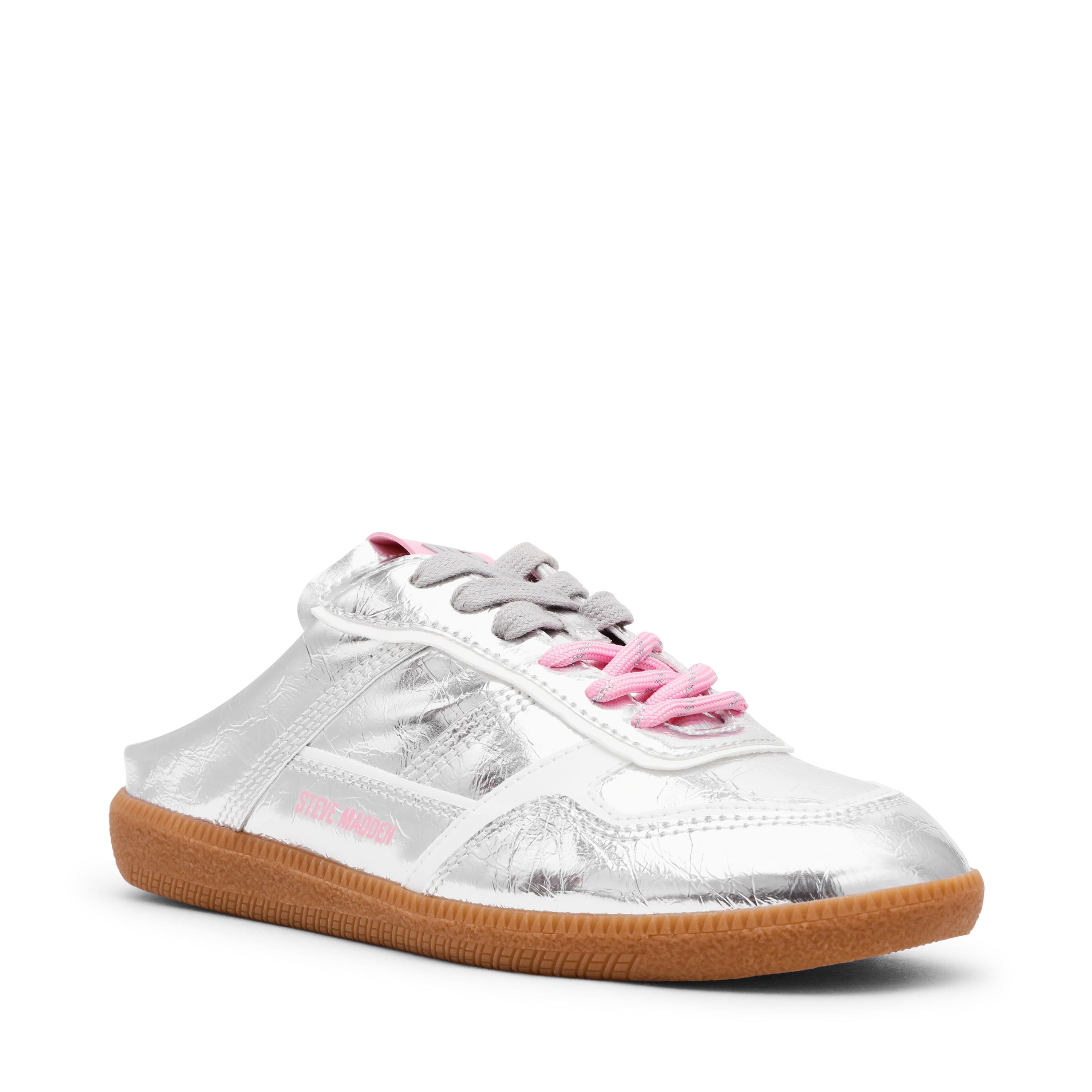 AUGUSTINA PINK/SILVER SNEAKERS - view 2