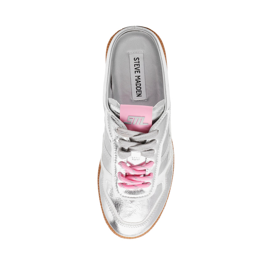 AUGUSTINA PINK/SILVER SNEAKERS - view 5