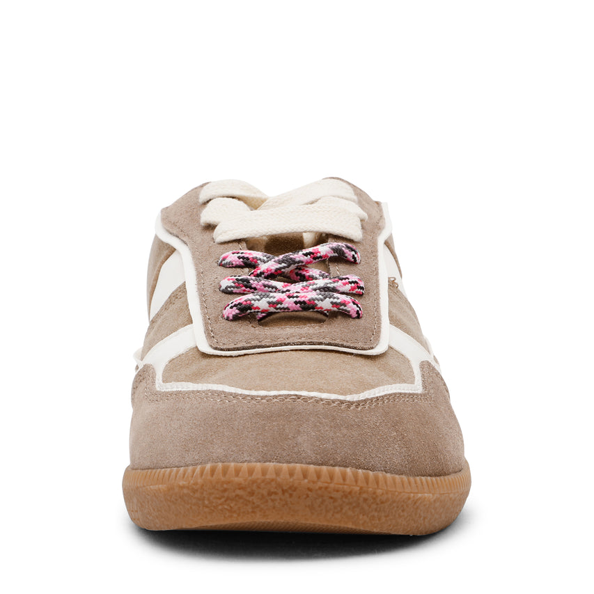 AUGUSTINA TPE/WHITE SUEDE SNEAKERS - view 4