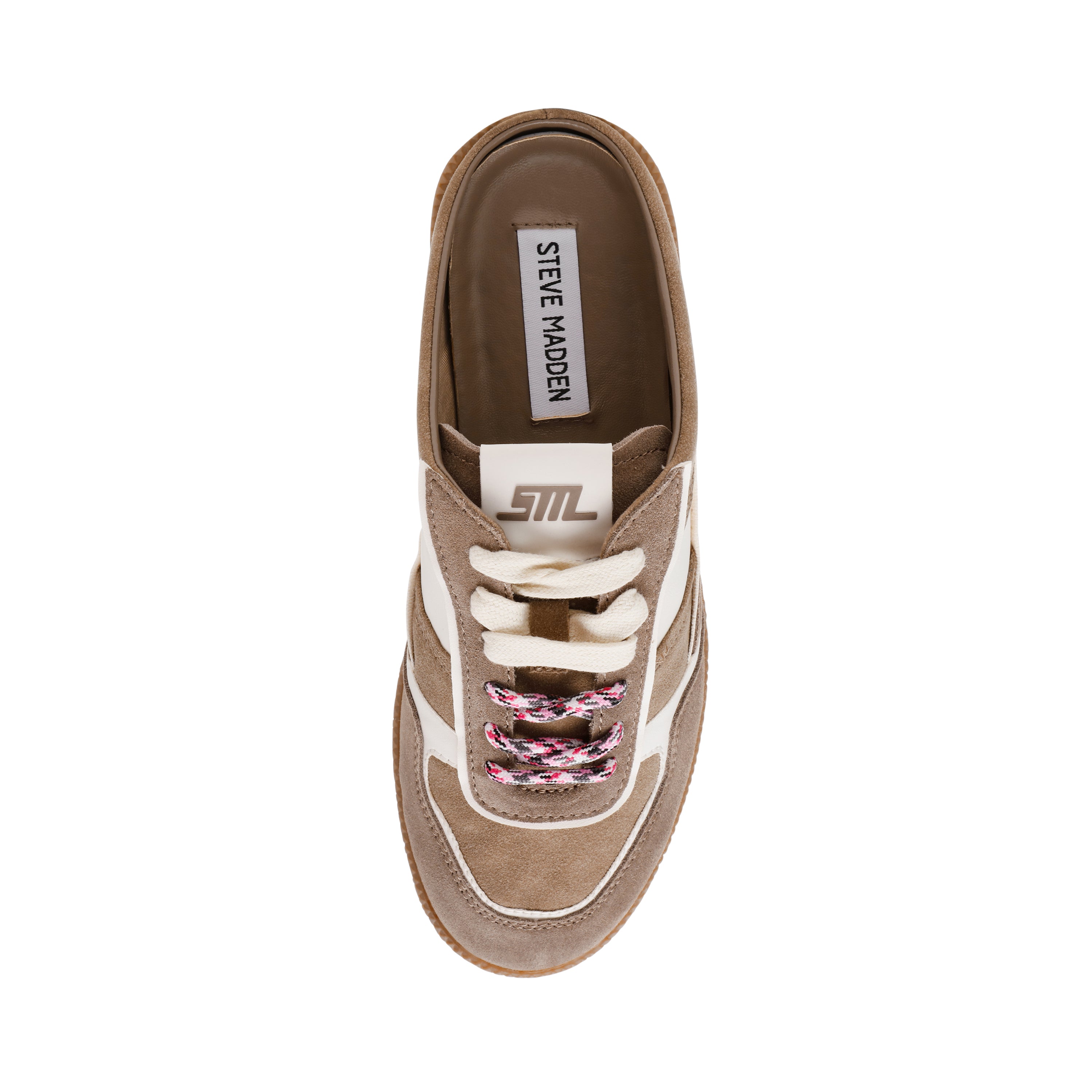 AUGUSTINA TPE/WHITE SUEDE SNEAKERS - view 5