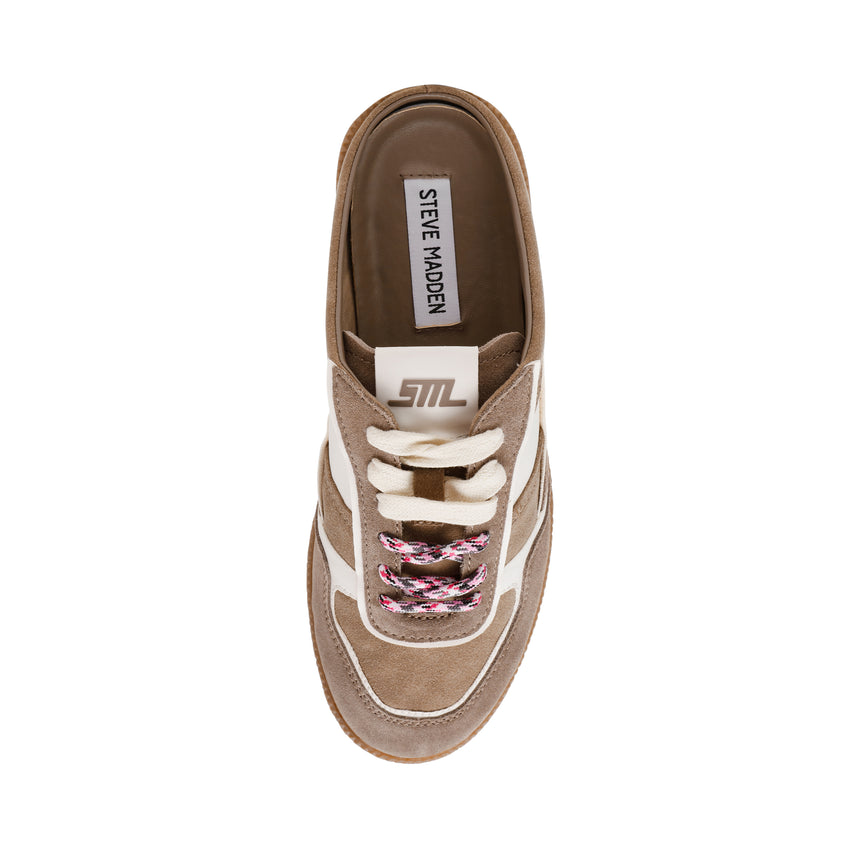 AUGUSTINA TPE/WHITE SUEDE SNEAKERS - view 5