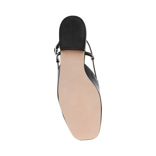 BELARI BLACK PATENT FLATS