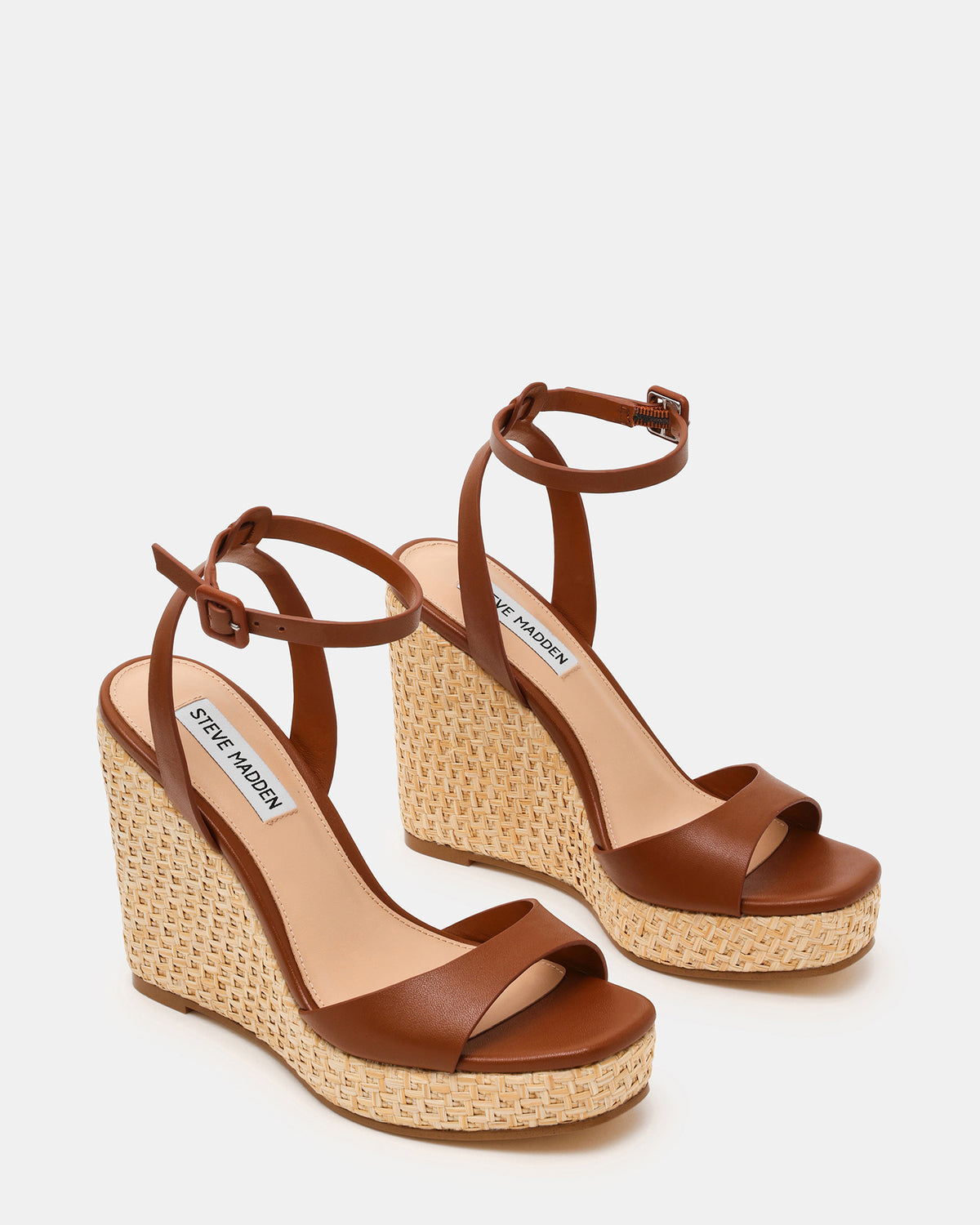 BLEECKR TAN LEATHER SANDALS - view 2