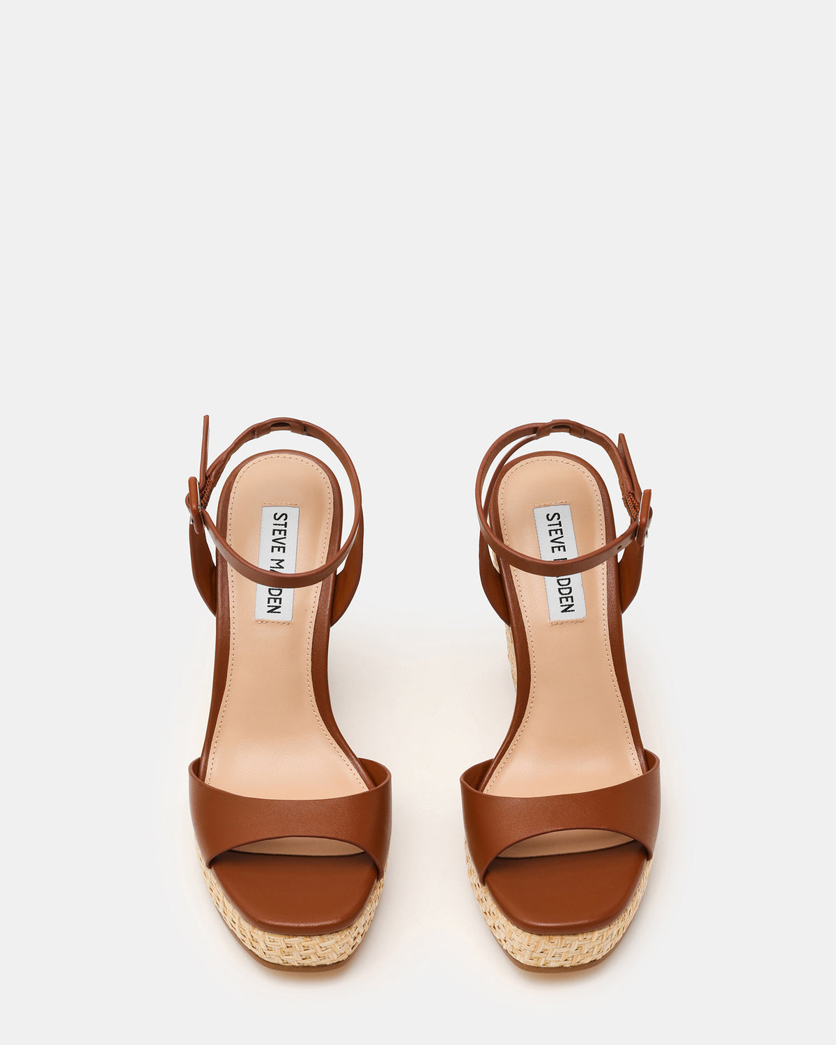 BLEECKR TAN LEATHER SANDALS - view 3