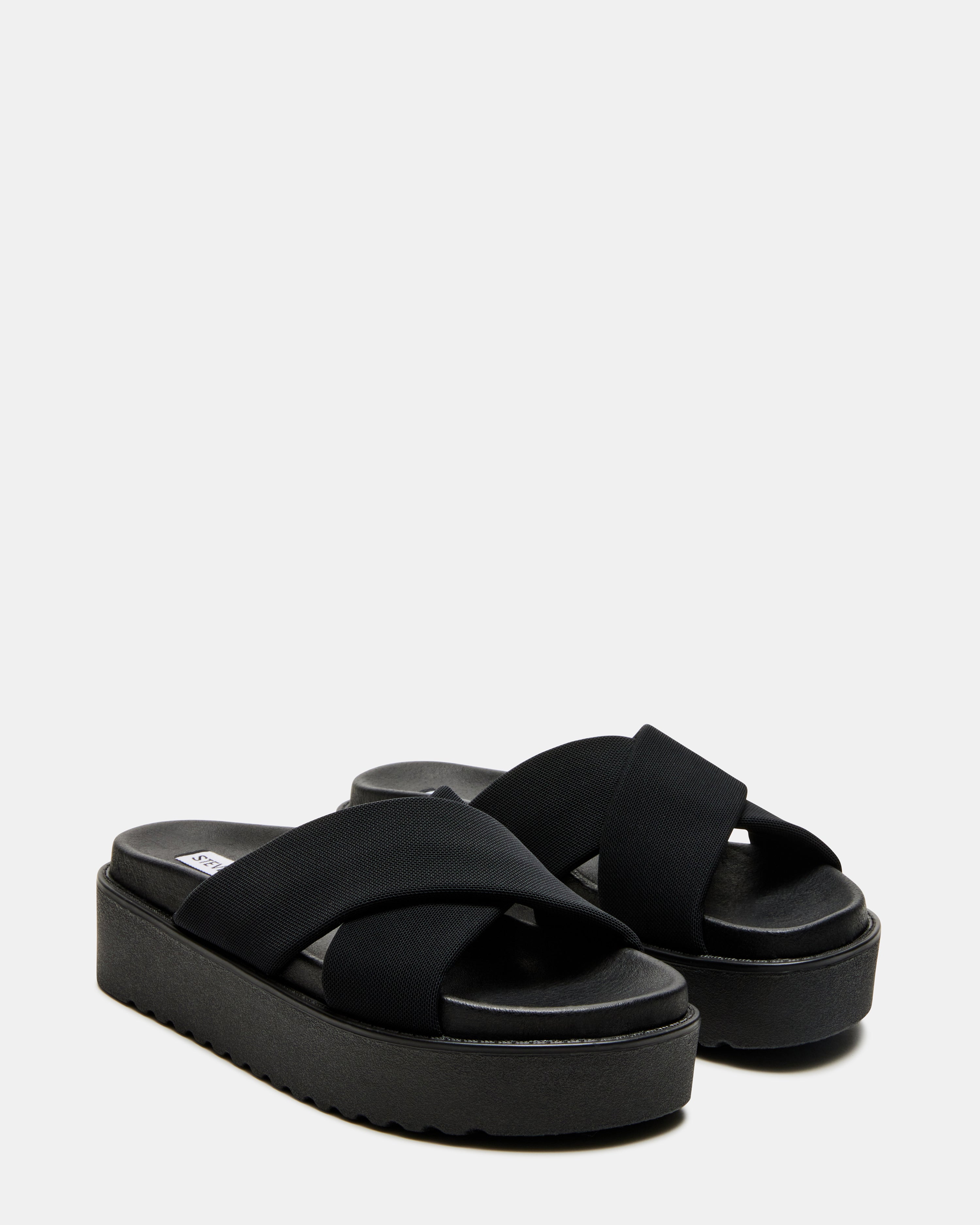 BODEN BLACK SANDALS- Hover Image