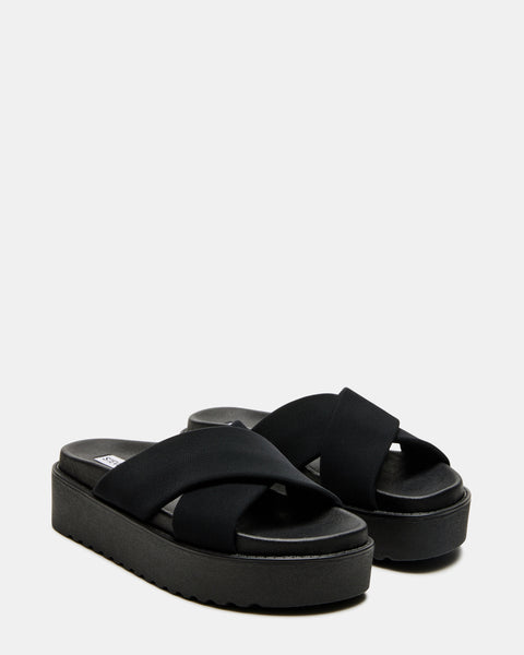 BODEN BLACK SANDALS