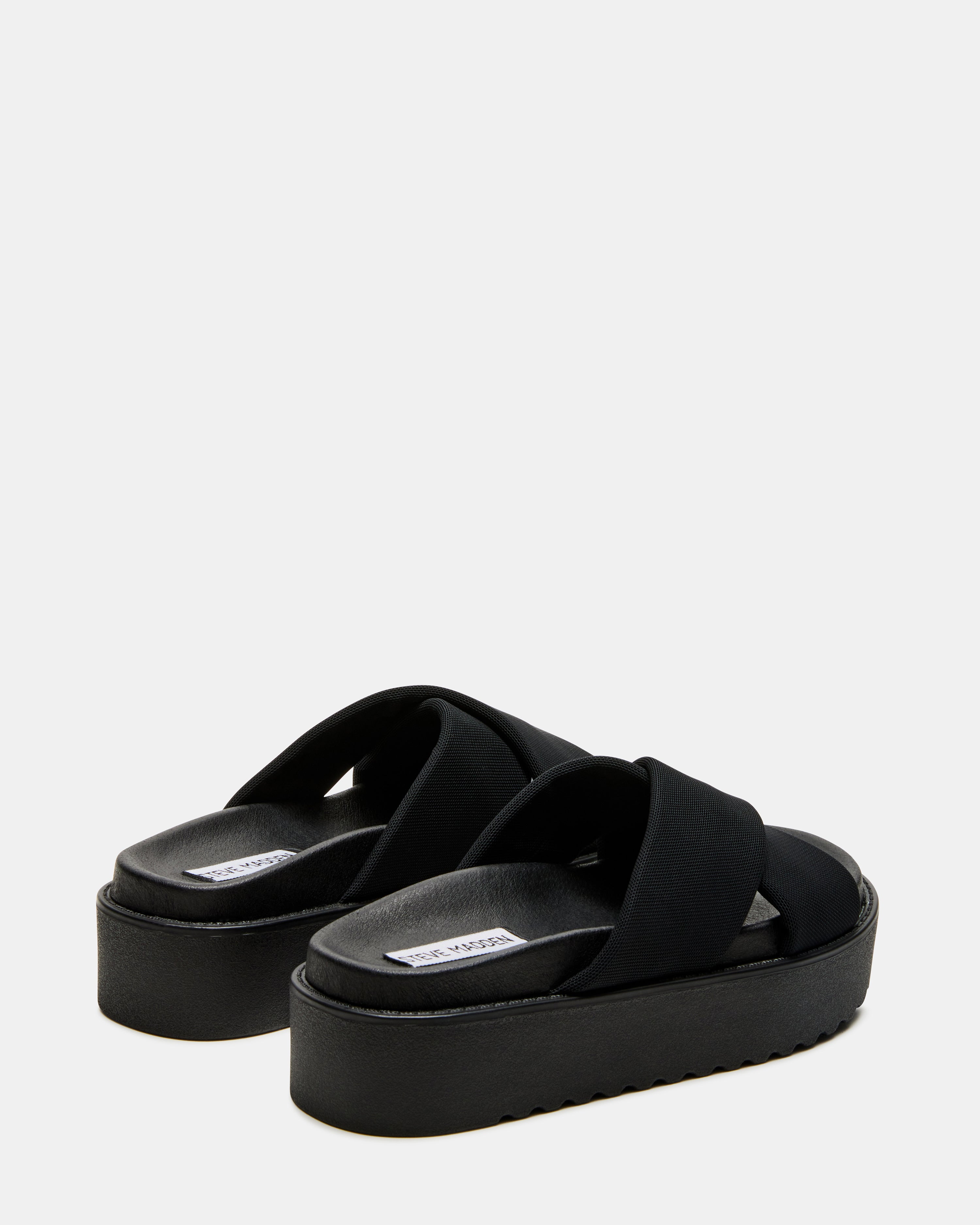 BODEN BLACK SANDALS- Hover Image