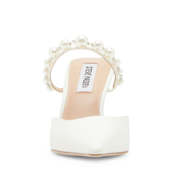 BRECKI-P WHITE HEELS