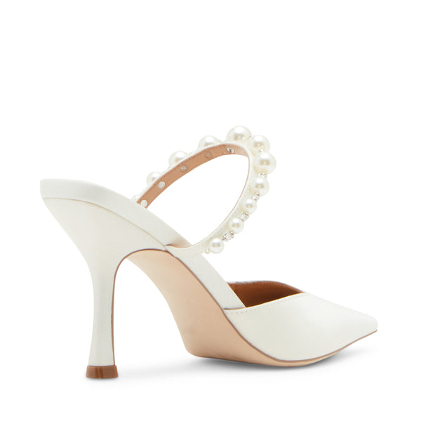 BRECKI-P WHITE HEELS