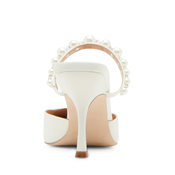 BRECKI-P WHITE HEELS