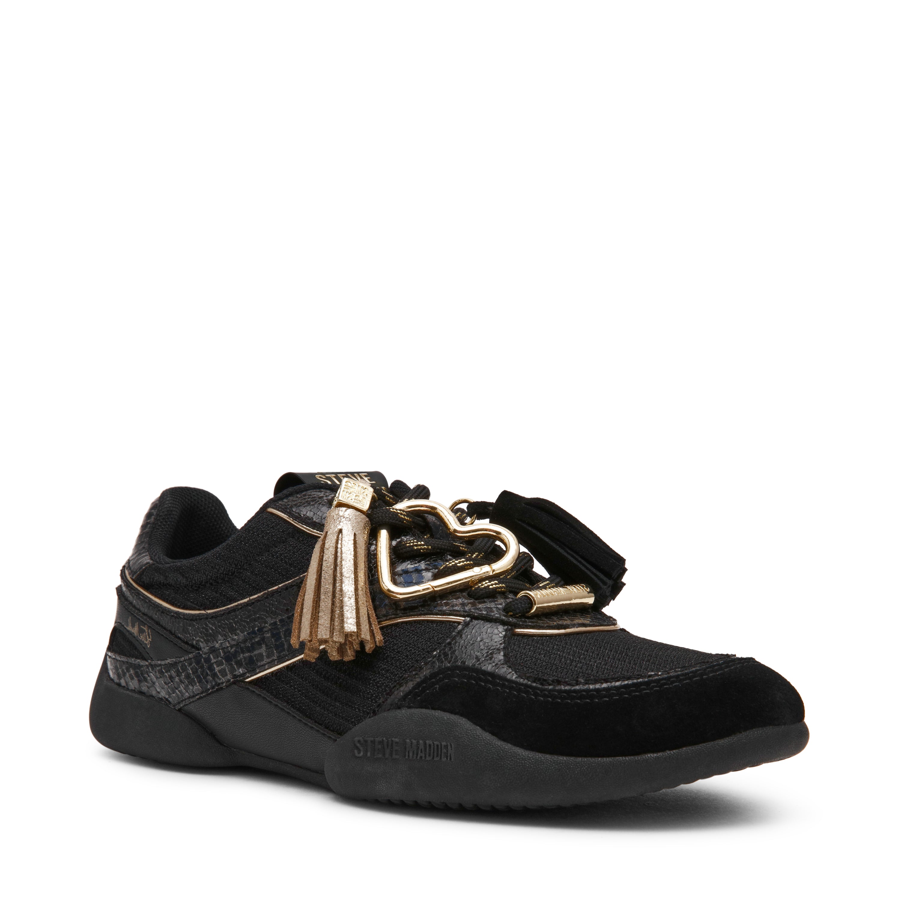 BRIOCHE BLACK MULTI SNEAKERS - view 2