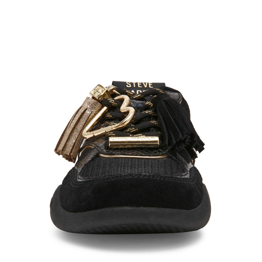BRIOCHE BLACK MULTI SNEAKERS - view 3