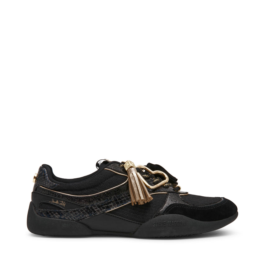 BRIOCHE BLACK MULTI SNEAKERS