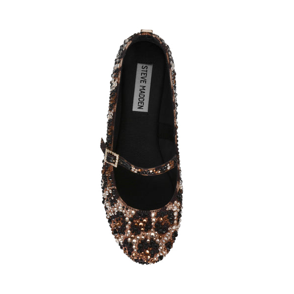 BRISSA-R LEOPARD FLATS