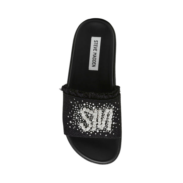 BUNJEE BLACK SANDALS