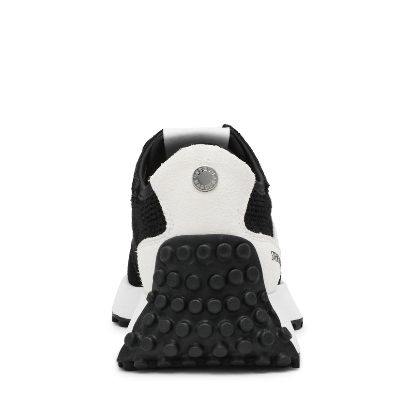 CAPITALE JET BLACK WHITE SNEAKERS