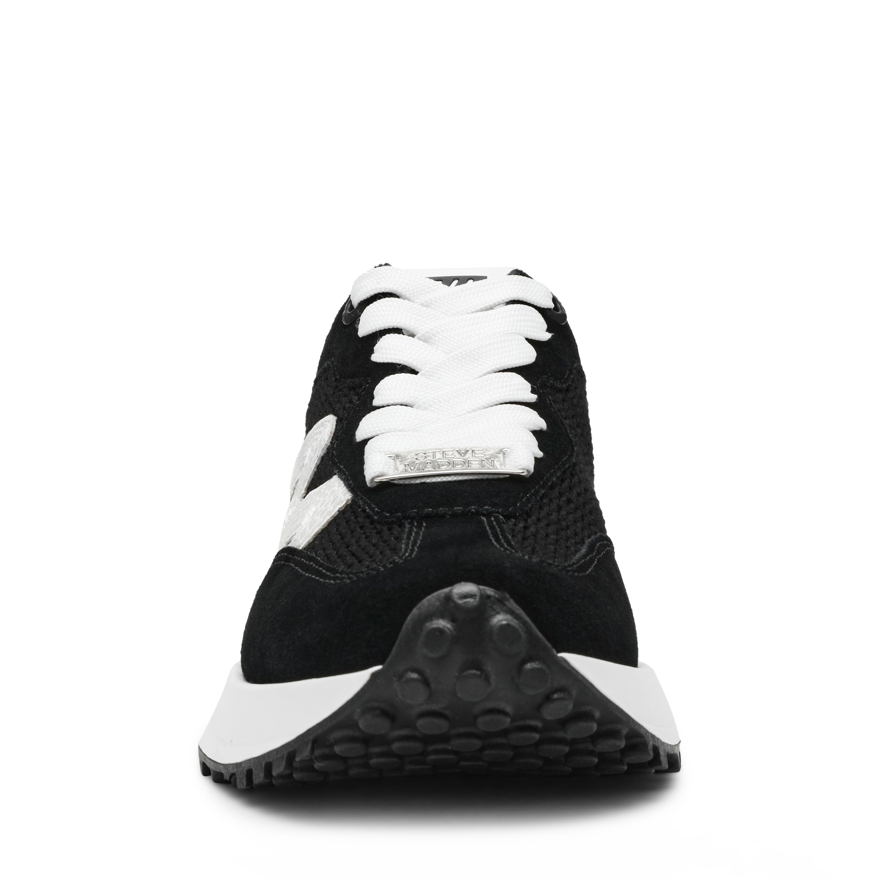 CAPITALE JET BLACK WHITE SNEAKERS