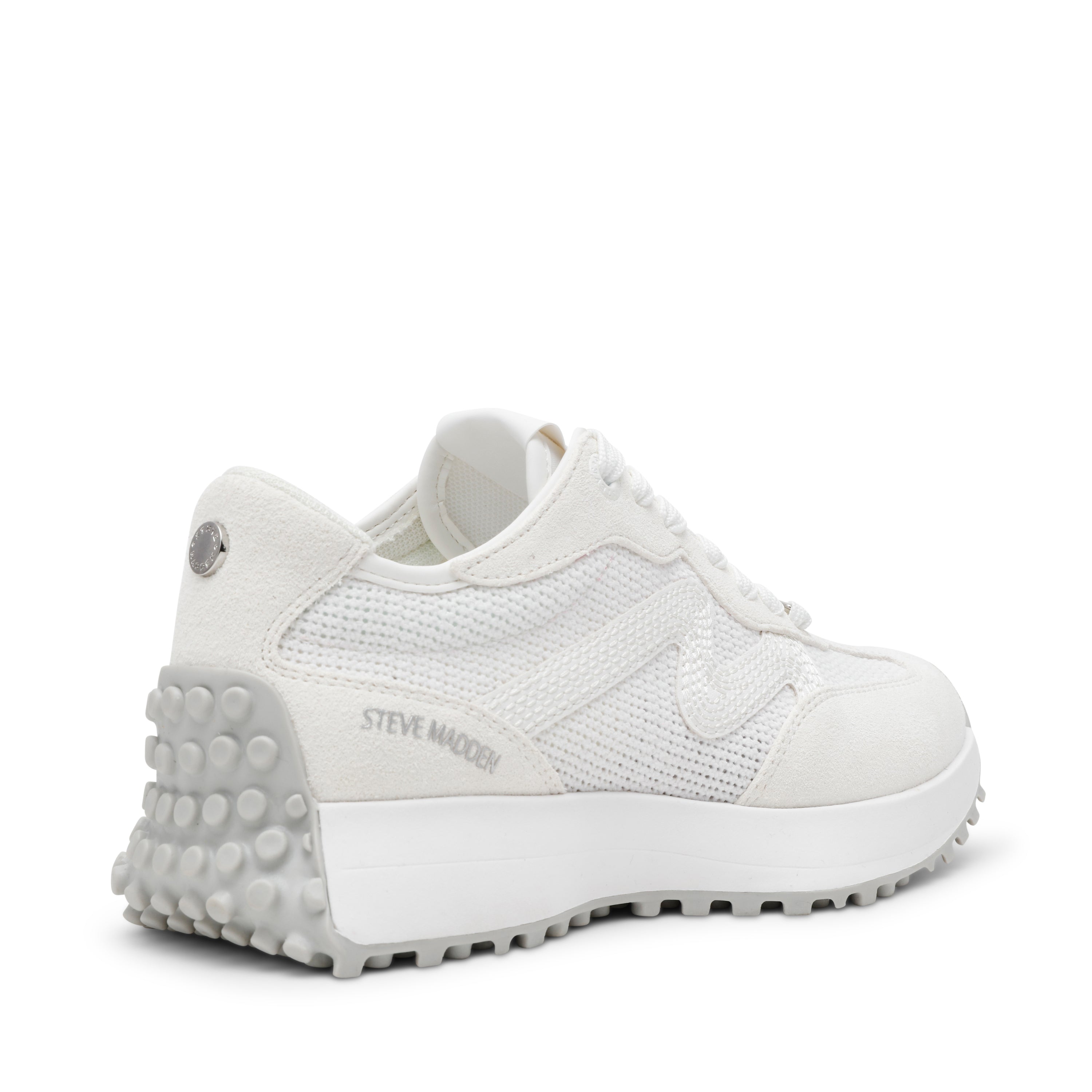 CAPITALE WHITE/GREY SNEAKERS