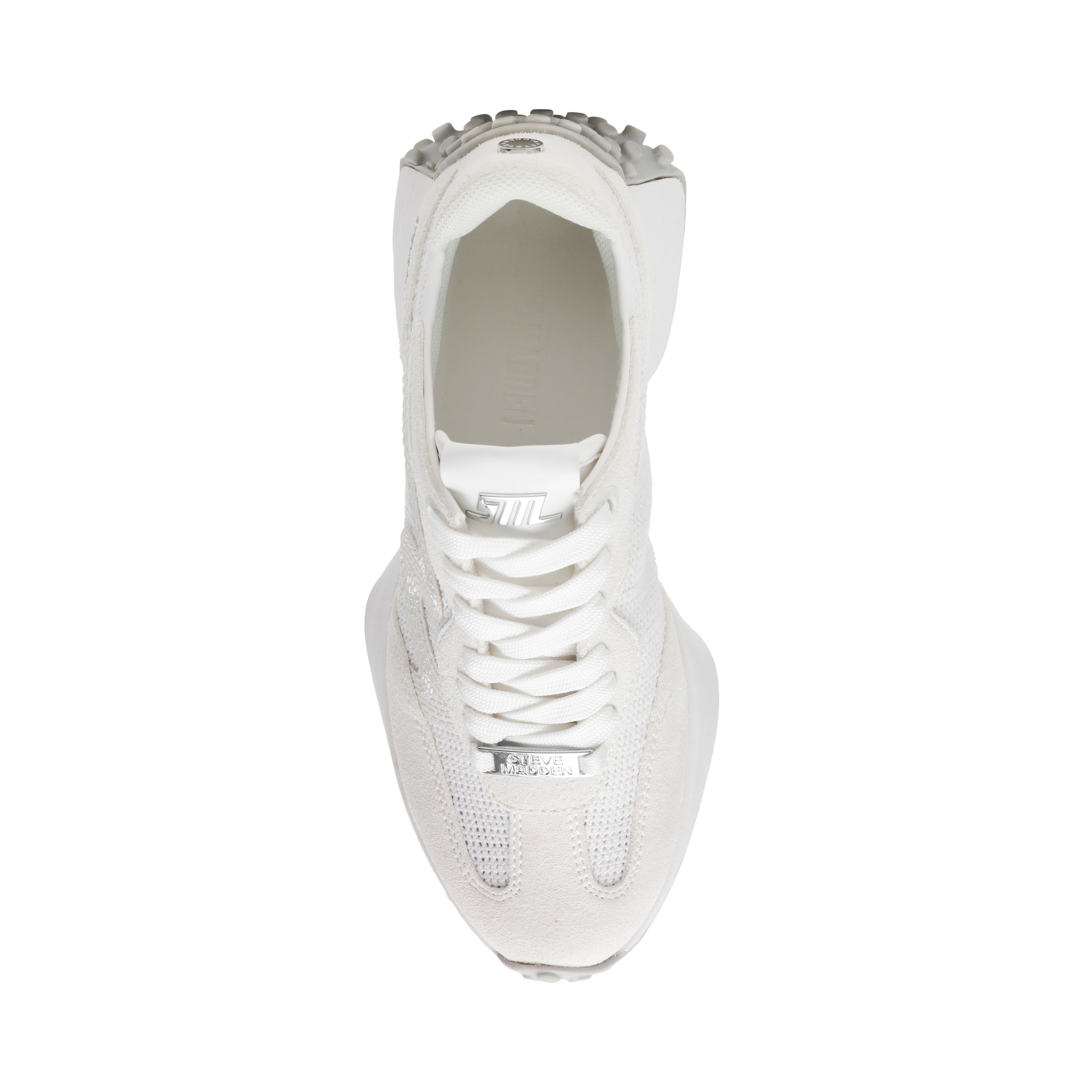 CAPITALE WHITE/GREY SNEAKERS