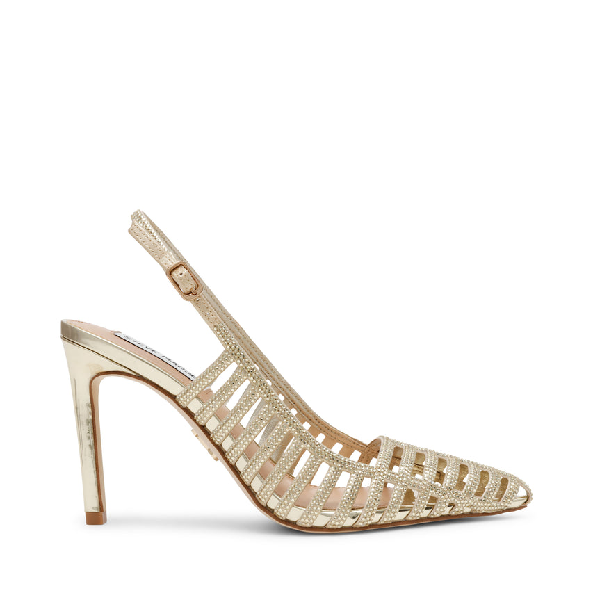 CARLEIGH GOLD HEELS
