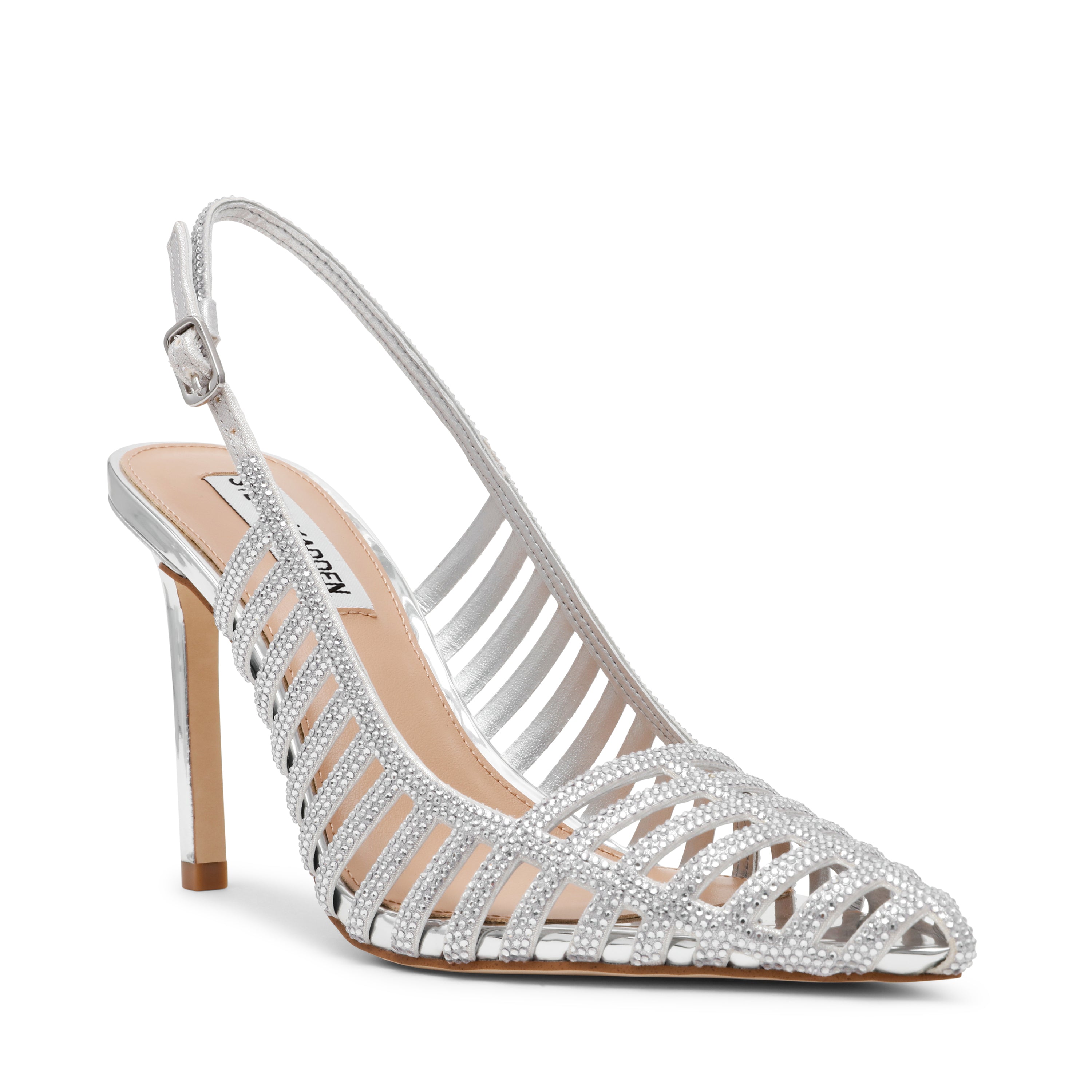 CARLEIGH SILVER HEELS