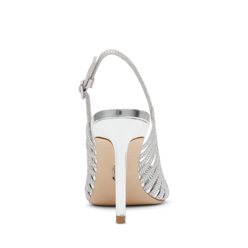 CARLEIGH SILVER HEELS