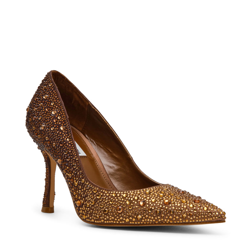 CATARINA BROWN/BRONZE HEELS - view 2