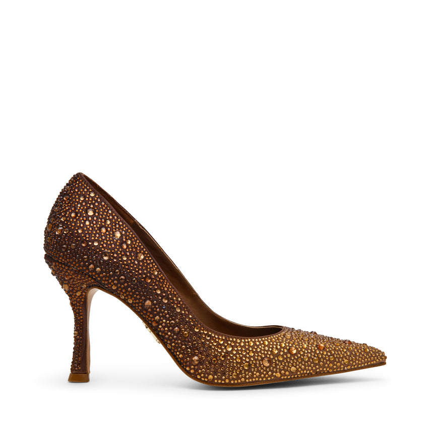 CATARINA BROWN/BRONZE HEELS