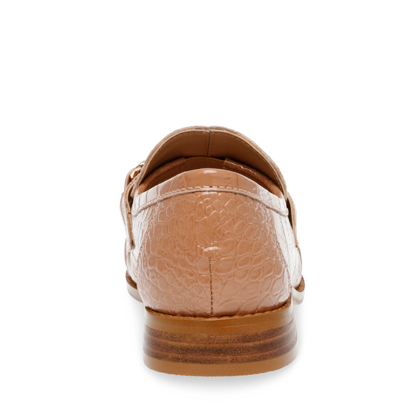 CATHEDRAL TAN CROCO LOAFERS