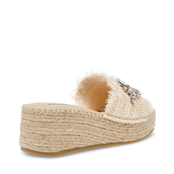 CITRA NATURAL RAFFIA SANDALS