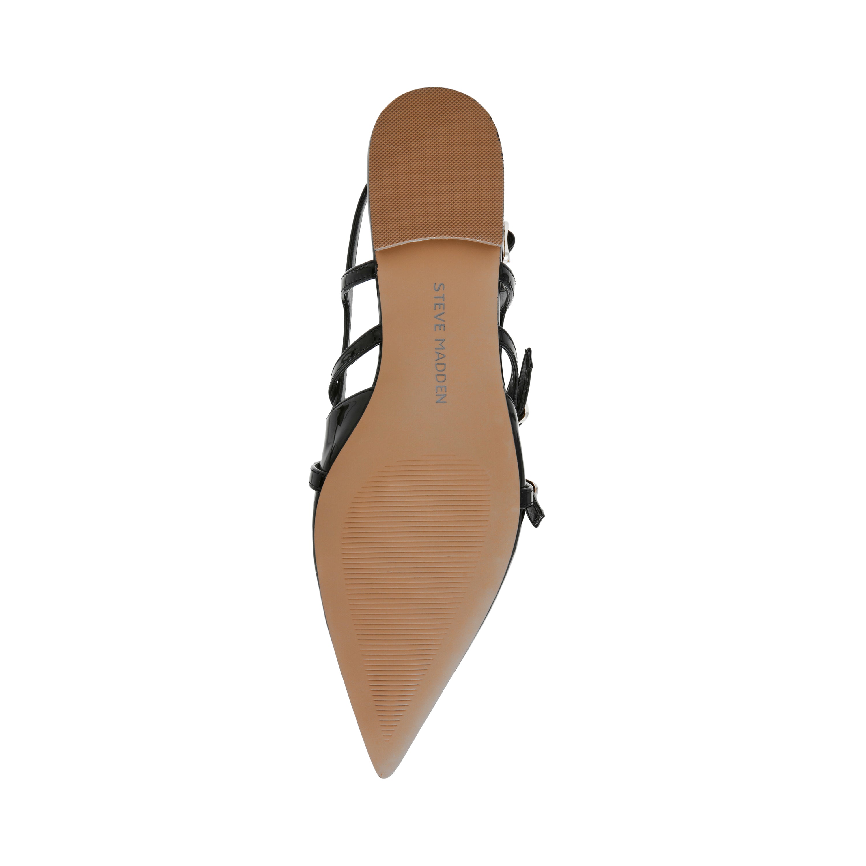 CLIO BLACK PATENT FLATS